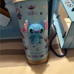 Stitch Blue Kids Tumbler